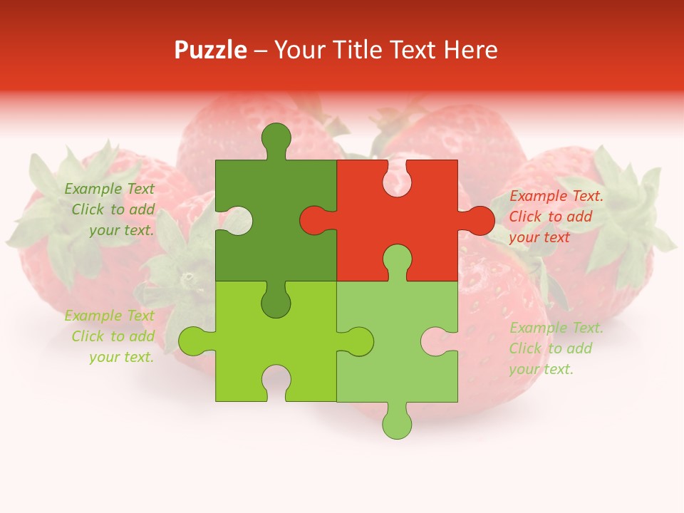 Ripe Healthy Dessert PowerPoint Template