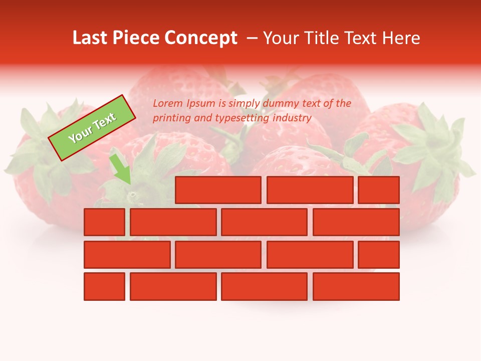 Ripe Healthy Dessert PowerPoint Template