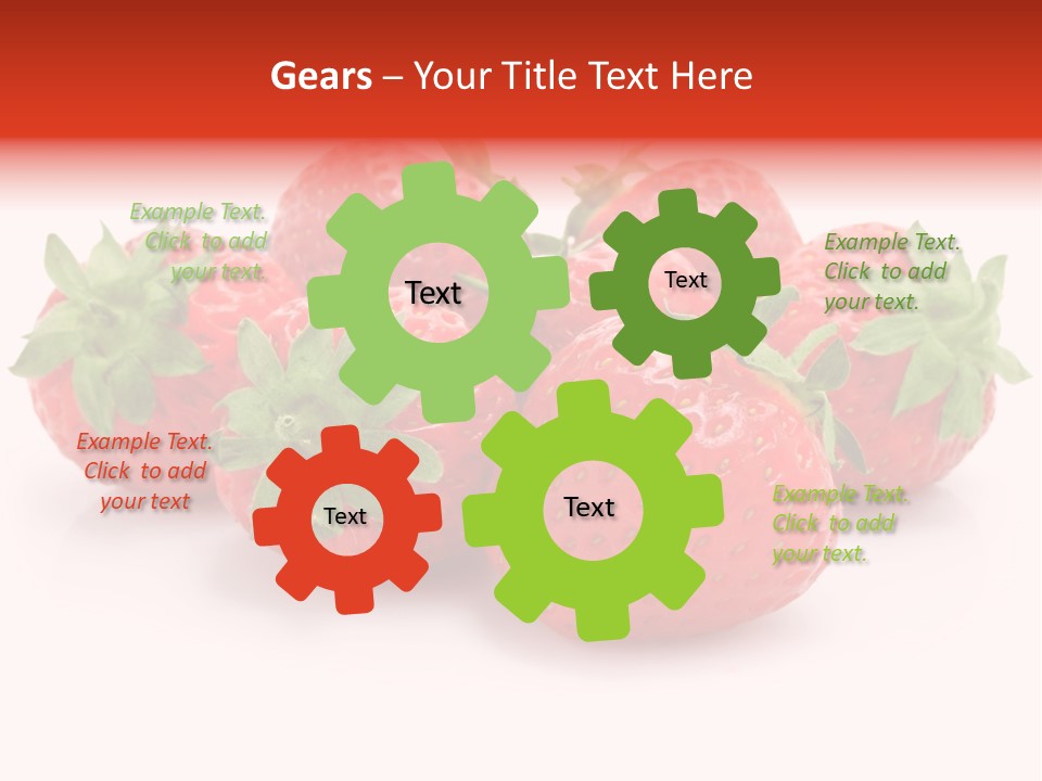 Ripe Healthy Dessert PowerPoint Template