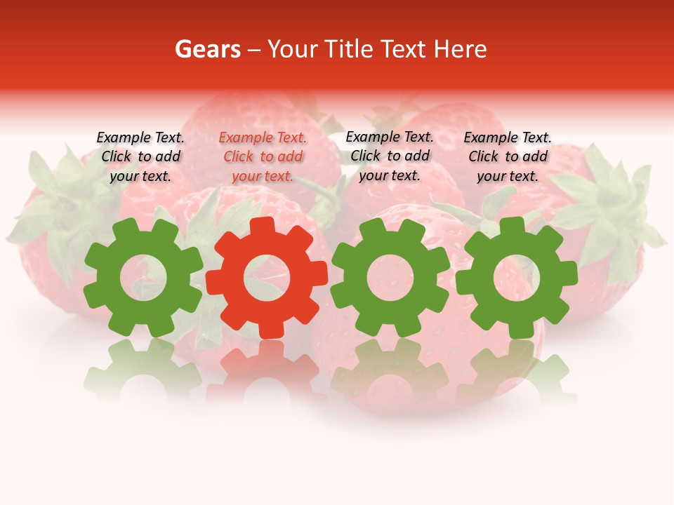 Ripe Healthy Dessert PowerPoint Template