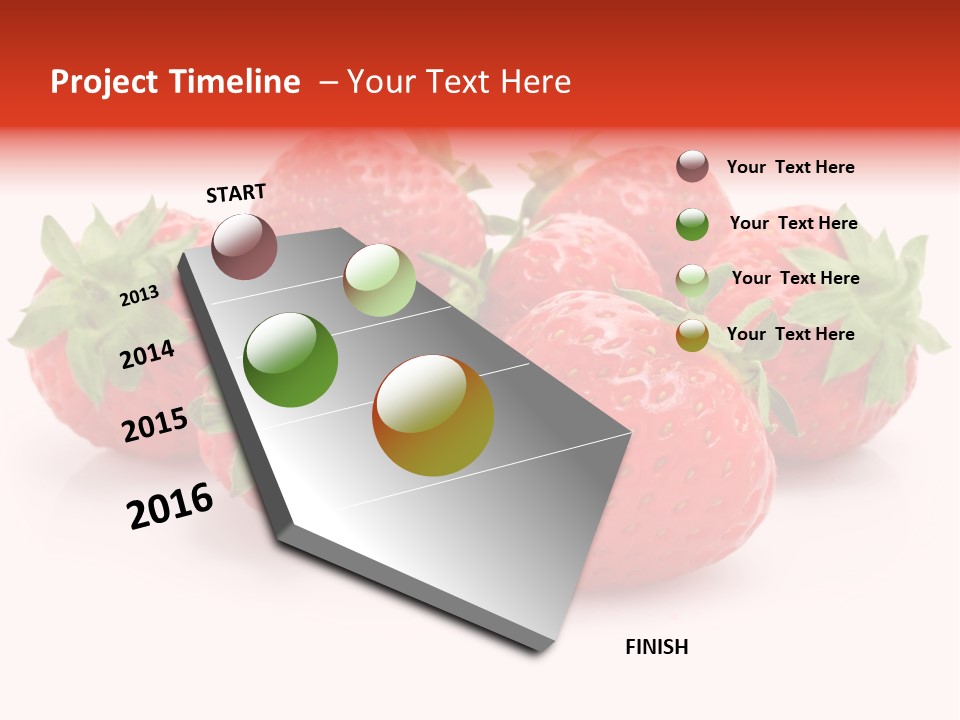 Ripe Healthy Dessert PowerPoint Template
