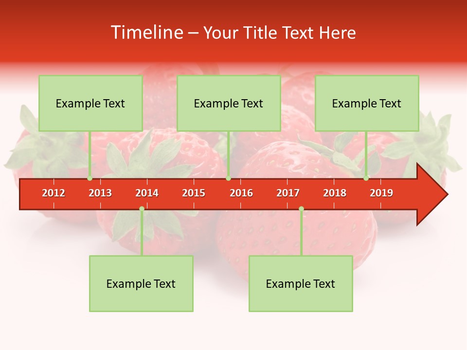 Ripe Healthy Dessert PowerPoint Template
