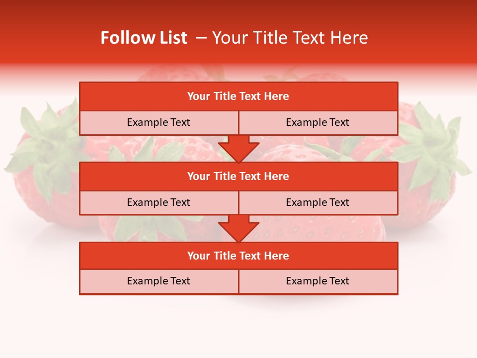 Ripe Healthy Dessert PowerPoint Template
