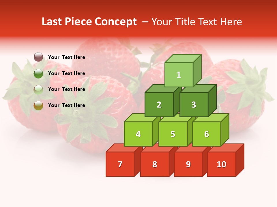 Ripe Healthy Dessert PowerPoint Template