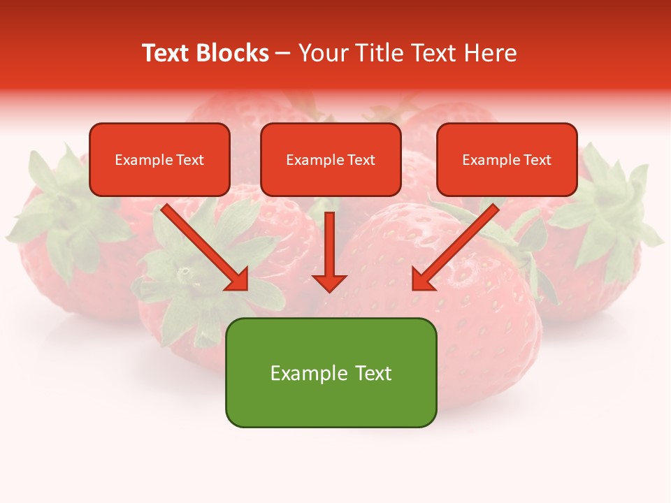 Ripe Healthy Dessert PowerPoint Template