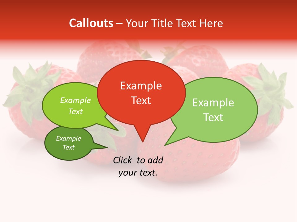 Ripe Healthy Dessert PowerPoint Template