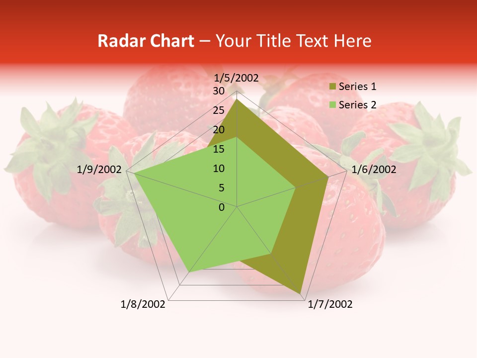 Ripe Healthy Dessert PowerPoint Template