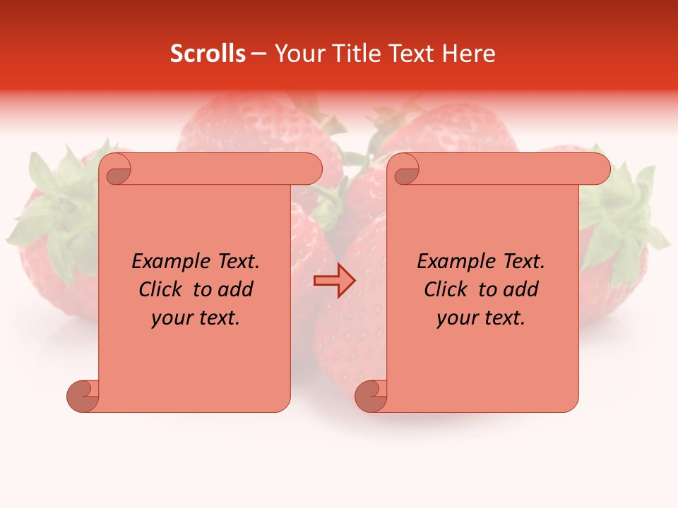 Ripe Healthy Dessert PowerPoint Template