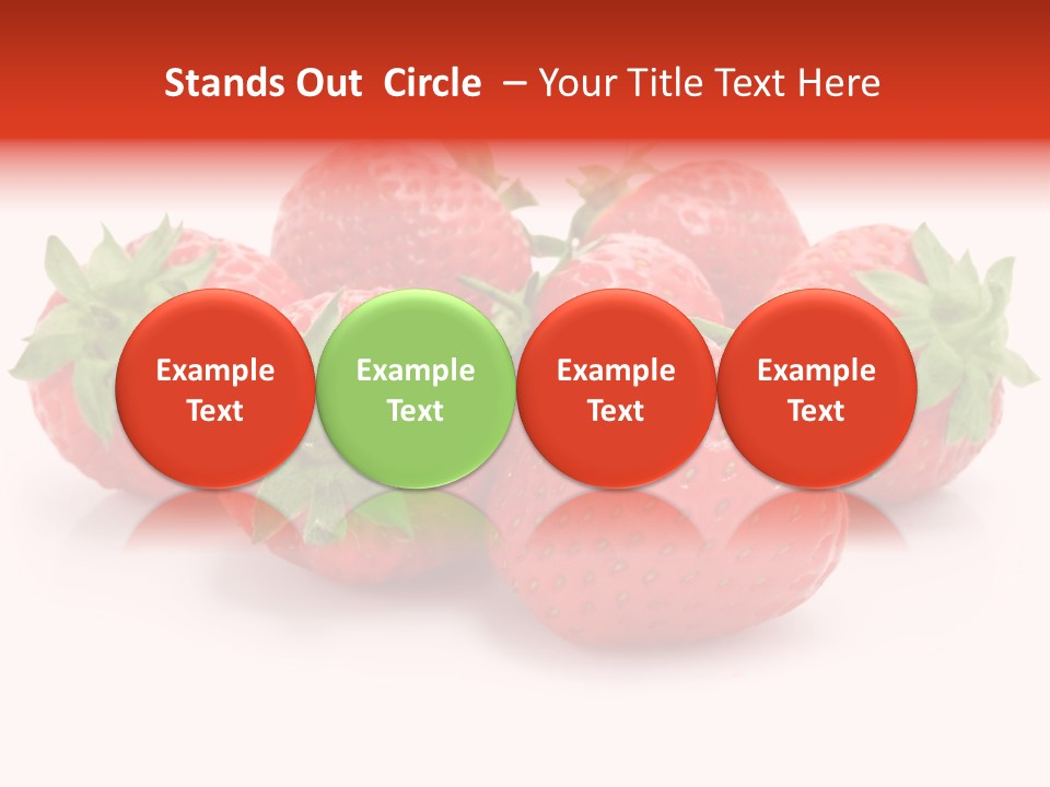 Ripe Healthy Dessert PowerPoint Template
