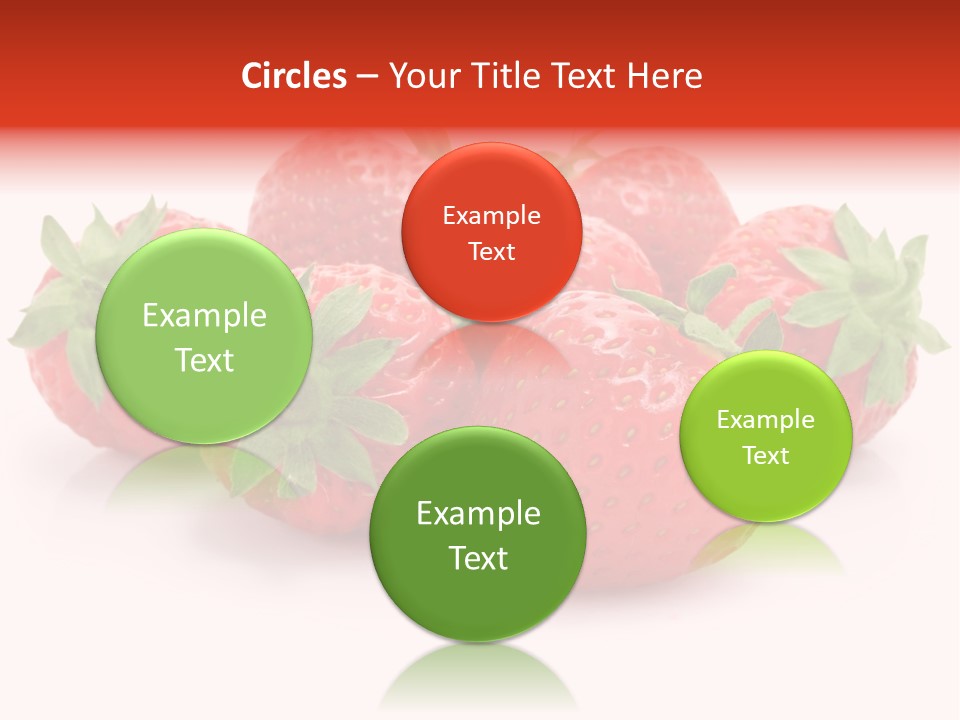 Ripe Healthy Dessert PowerPoint Template