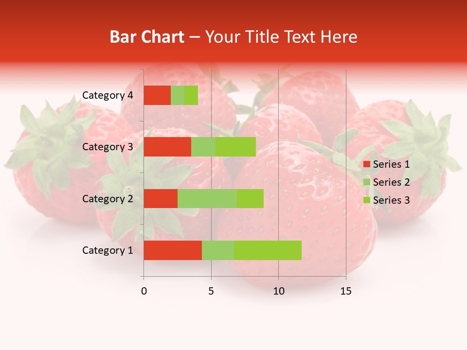 Ripe Healthy Dessert PowerPoint Template