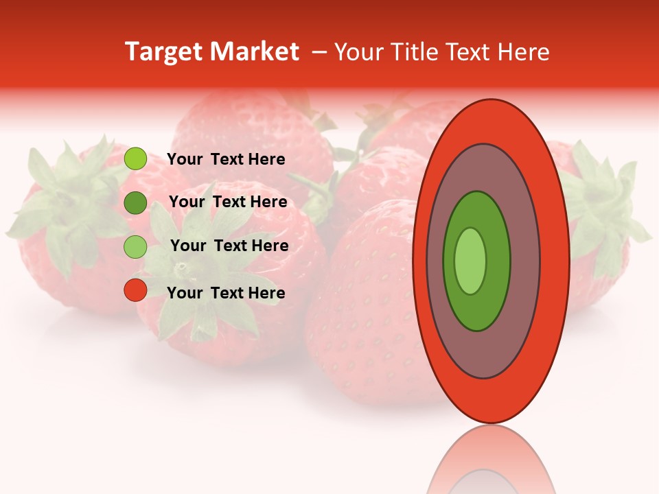 Ripe Healthy Dessert PowerPoint Template
