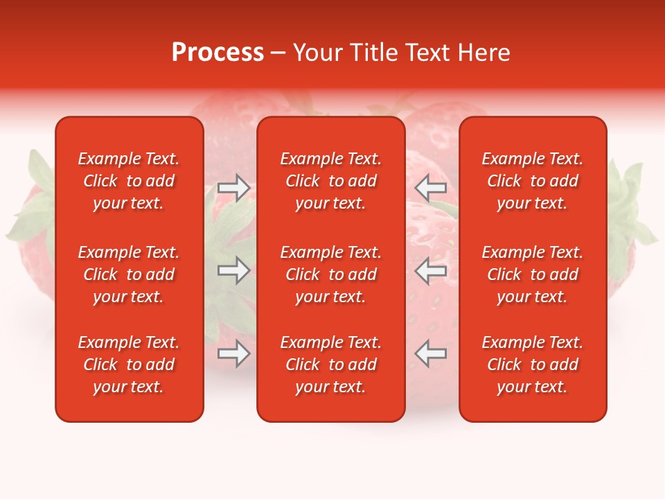 Ripe Healthy Dessert PowerPoint Template