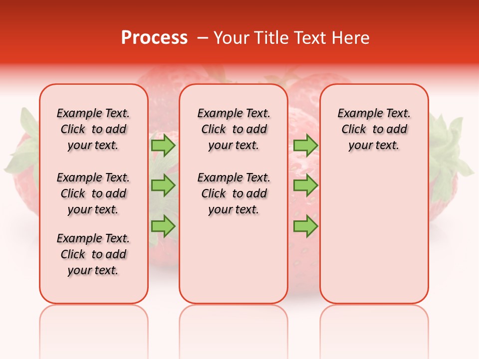 Ripe Healthy Dessert PowerPoint Template