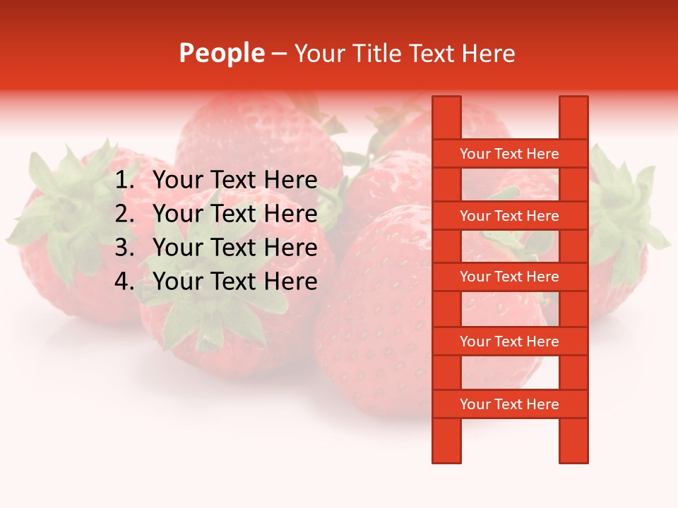 Ripe Healthy Dessert PowerPoint Template