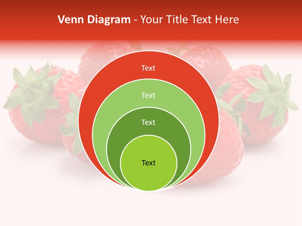 Ripe Healthy Dessert PowerPoint Template