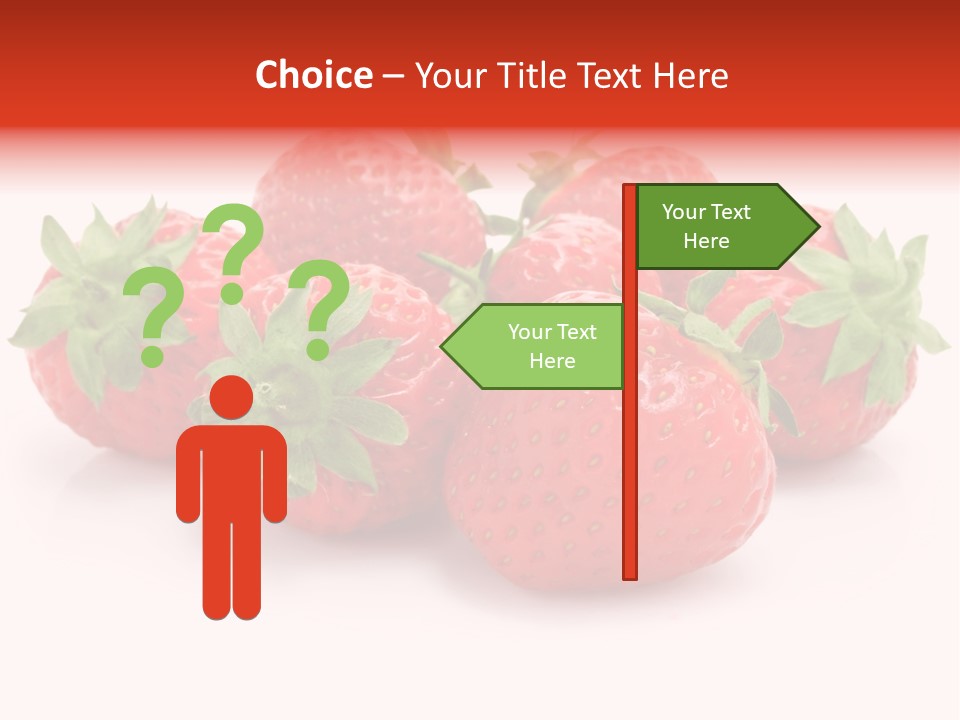 Ripe Healthy Dessert PowerPoint Template