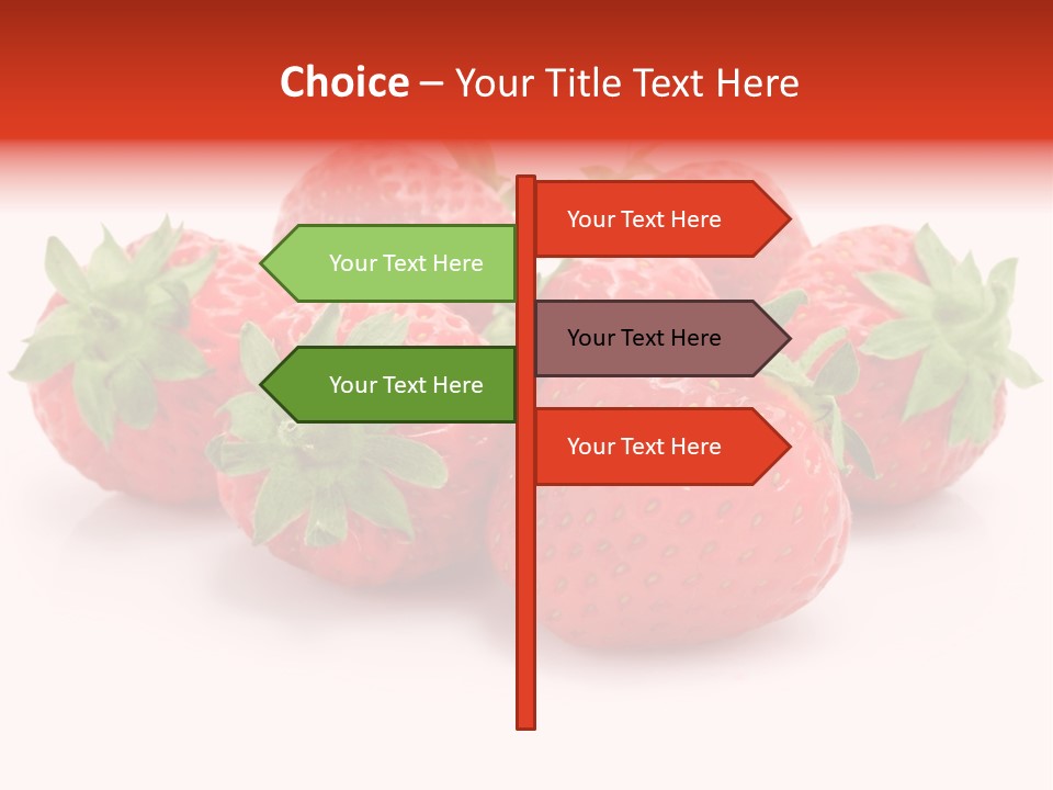 Ripe Healthy Dessert PowerPoint Template