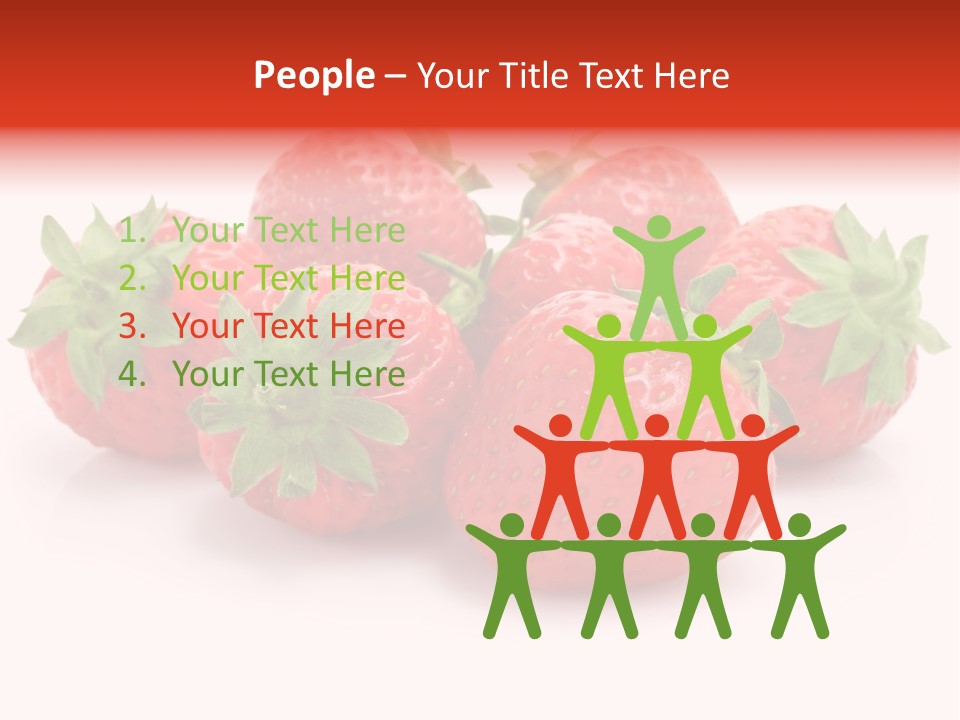 Ripe Healthy Dessert PowerPoint Template