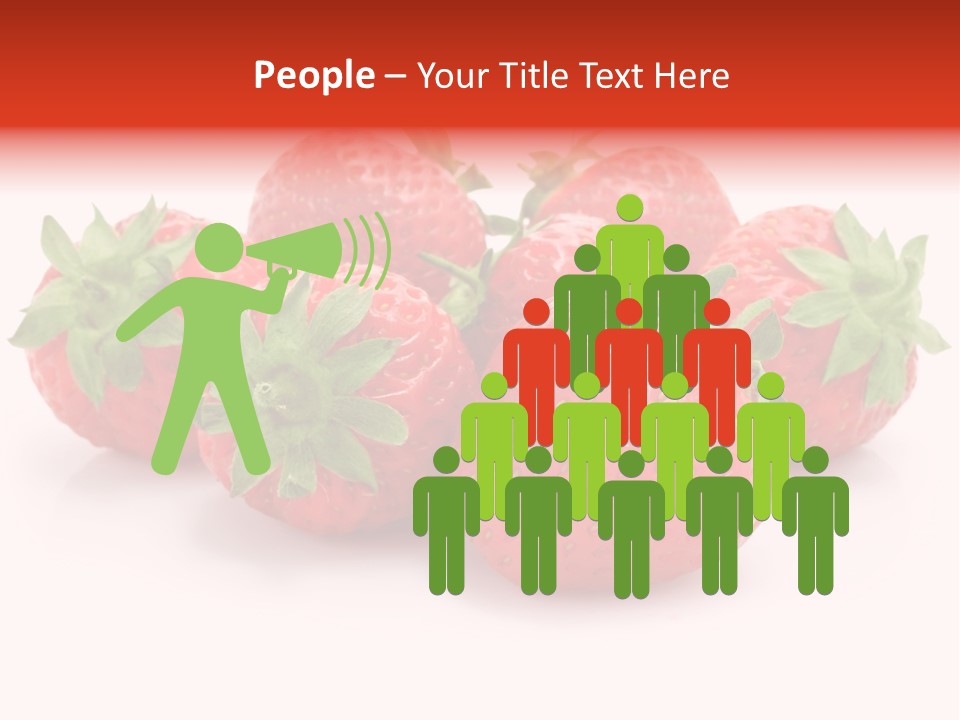 Ripe Healthy Dessert PowerPoint Template