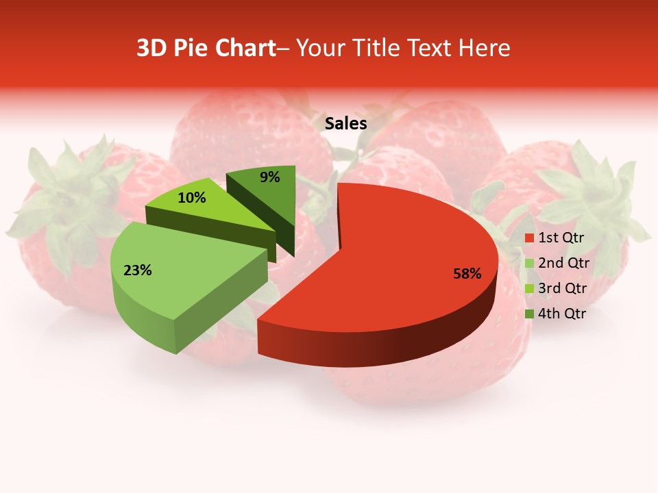 Ripe Healthy Dessert PowerPoint Template