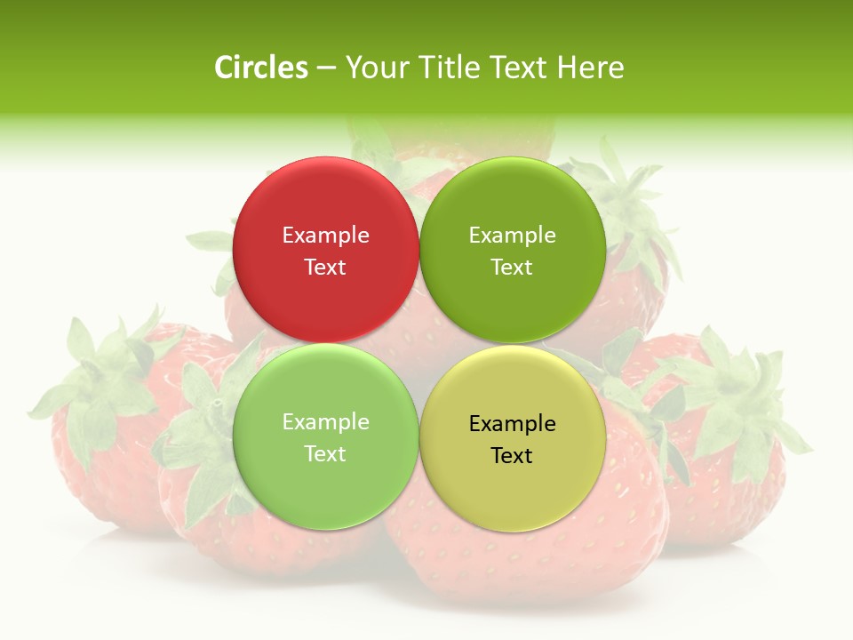 Dessert Berry Eating PowerPoint Template
