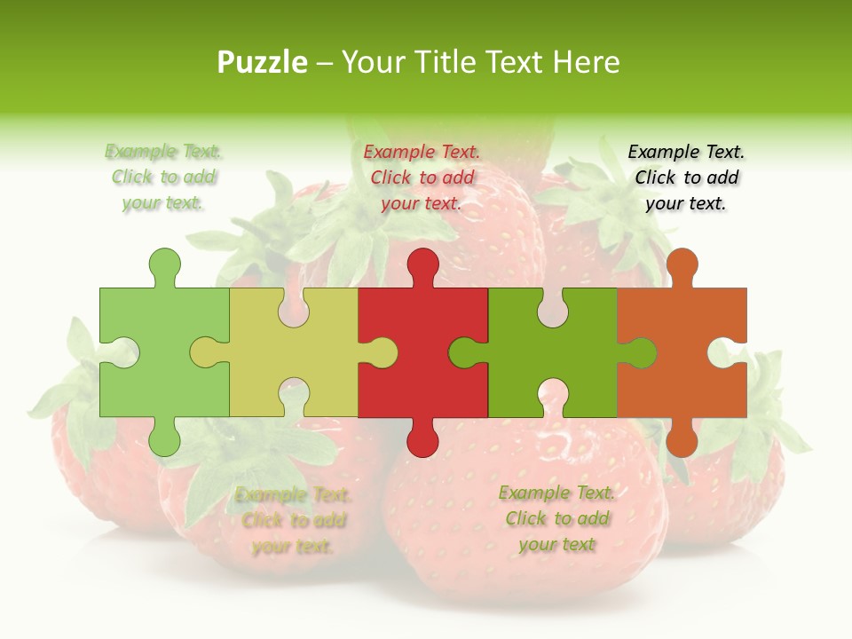 Dessert Berry Eating PowerPoint Template