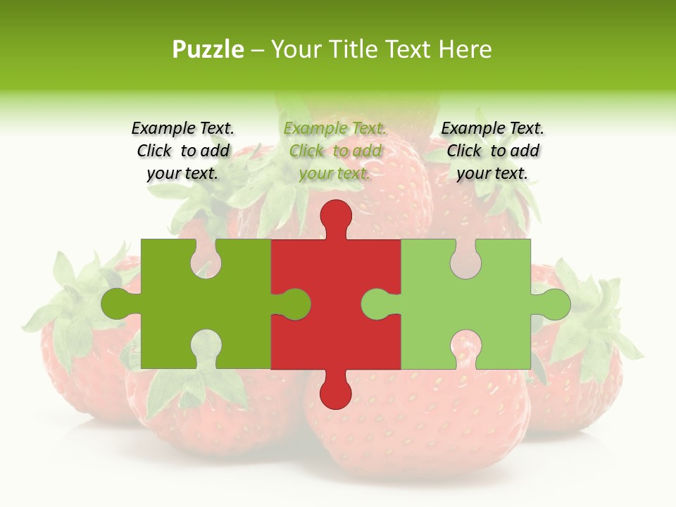 Dessert Berry Eating PowerPoint Template