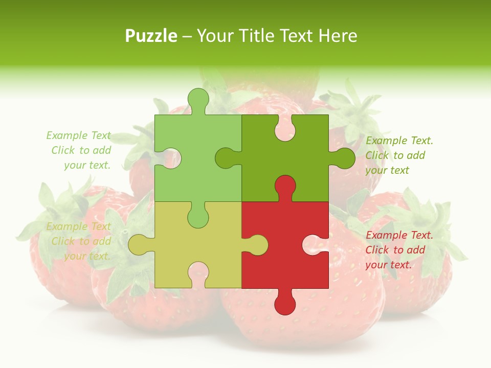 Dessert Berry Eating PowerPoint Template