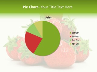 Dessert Berry Eating PowerPoint Template