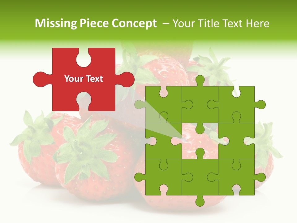 Dessert Berry Eating PowerPoint Template