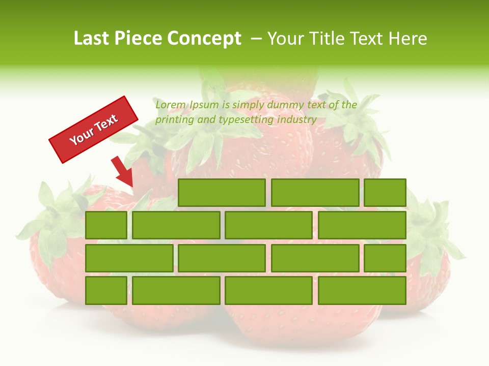 Dessert Berry Eating PowerPoint Template