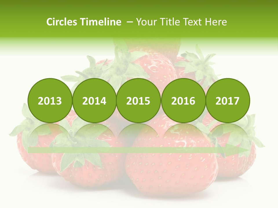 Dessert Berry Eating PowerPoint Template