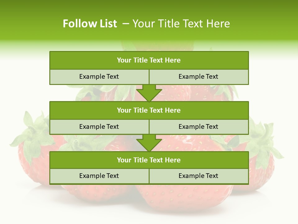 Dessert Berry Eating PowerPoint Template