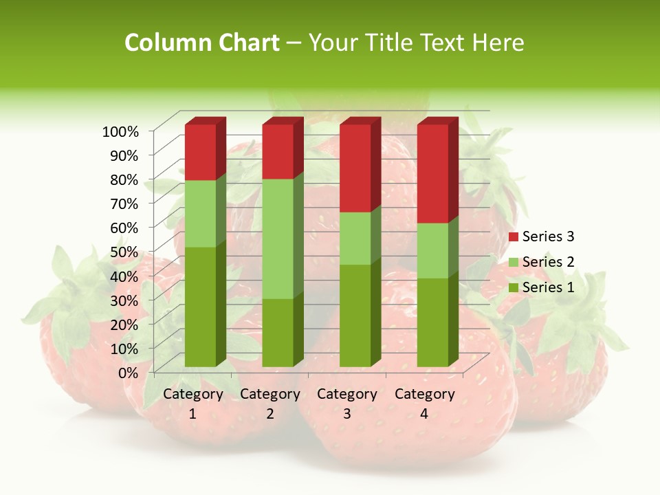 Dessert Berry Eating PowerPoint Template
