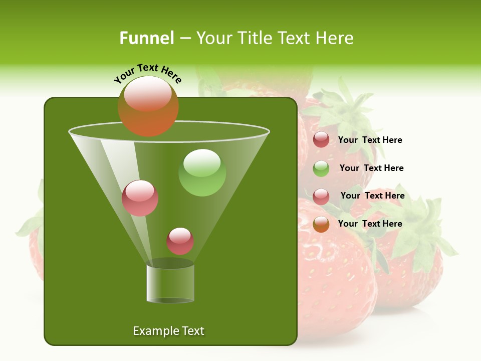 Dessert Berry Eating PowerPoint Template