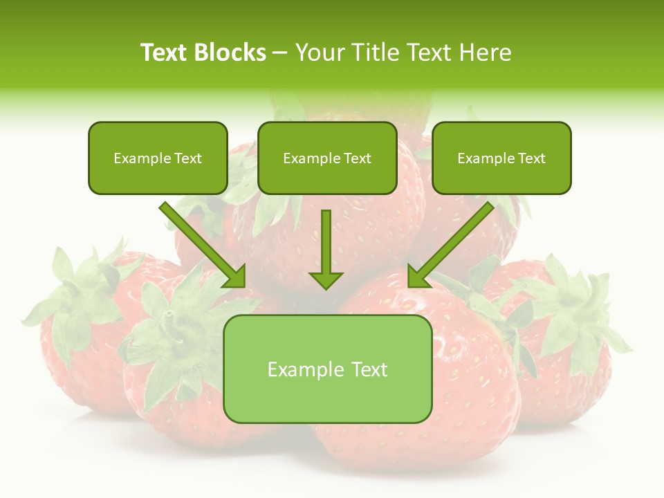 Dessert Berry Eating PowerPoint Template