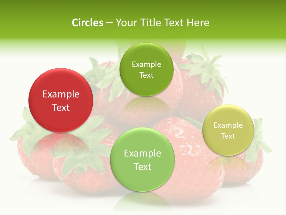 Dessert Berry Eating PowerPoint Template