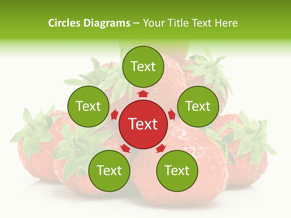 Dessert Berry Eating PowerPoint Template