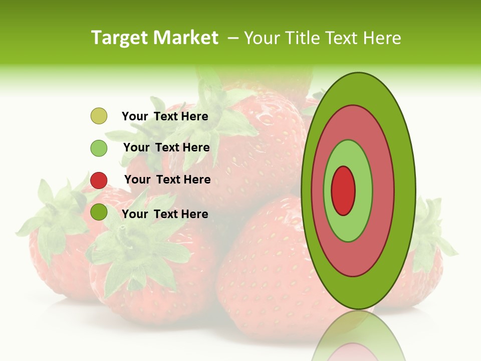 Dessert Berry Eating PowerPoint Template