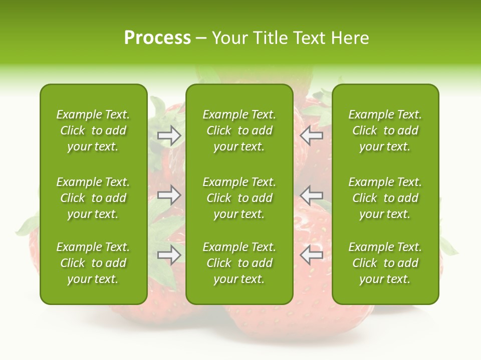 Dessert Berry Eating PowerPoint Template