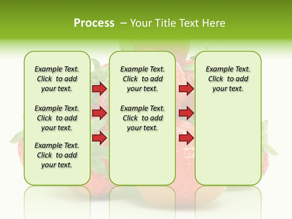 Dessert Berry Eating PowerPoint Template