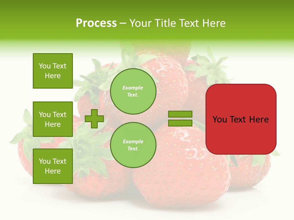 Dessert Berry Eating PowerPoint Template