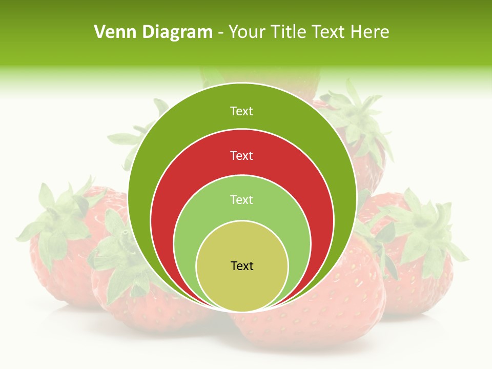 Dessert Berry Eating PowerPoint Template