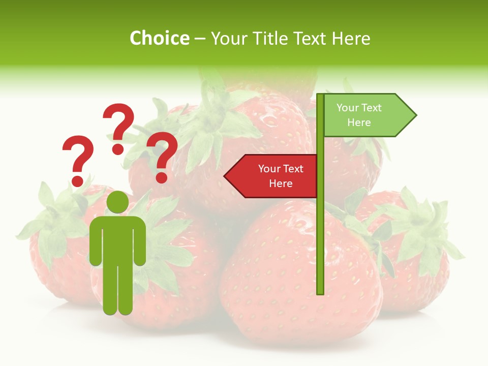 Dessert Berry Eating PowerPoint Template