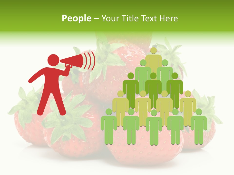 Dessert Berry Eating PowerPoint Template