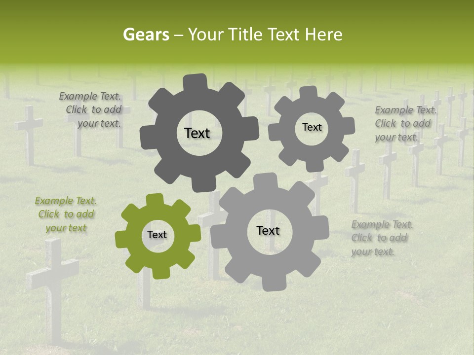 Dead Hairy Tomb PowerPoint Template