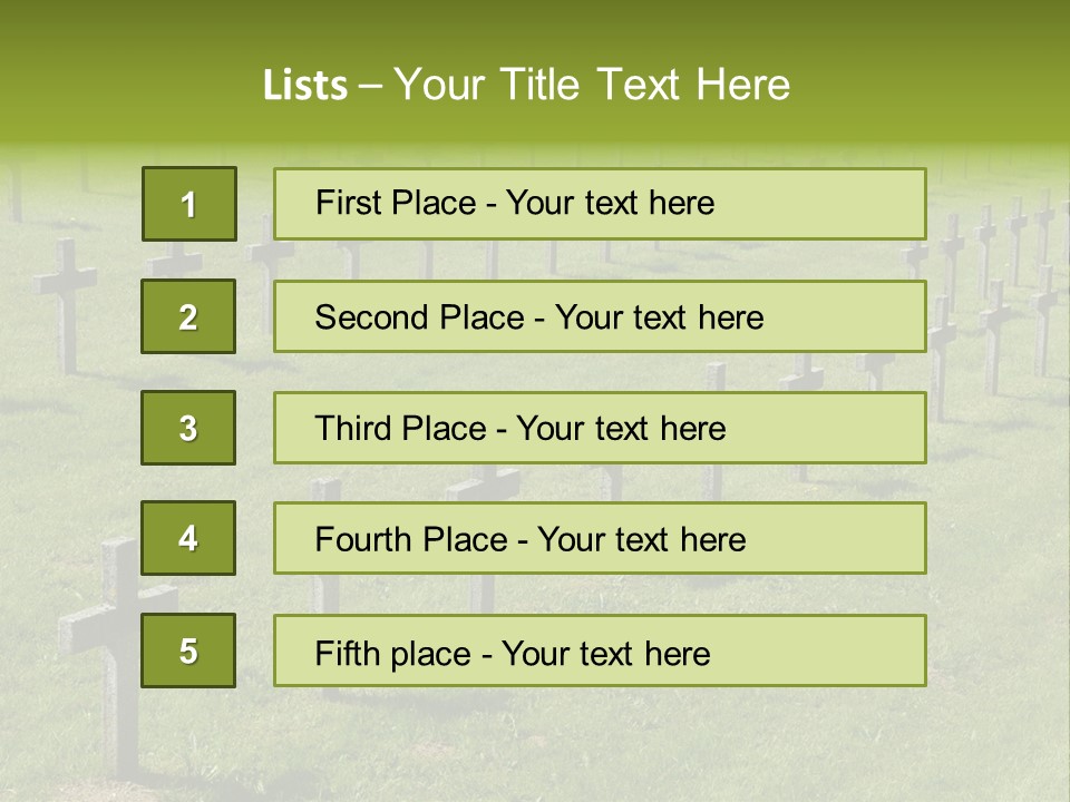 Dead Hairy Tomb PowerPoint Template