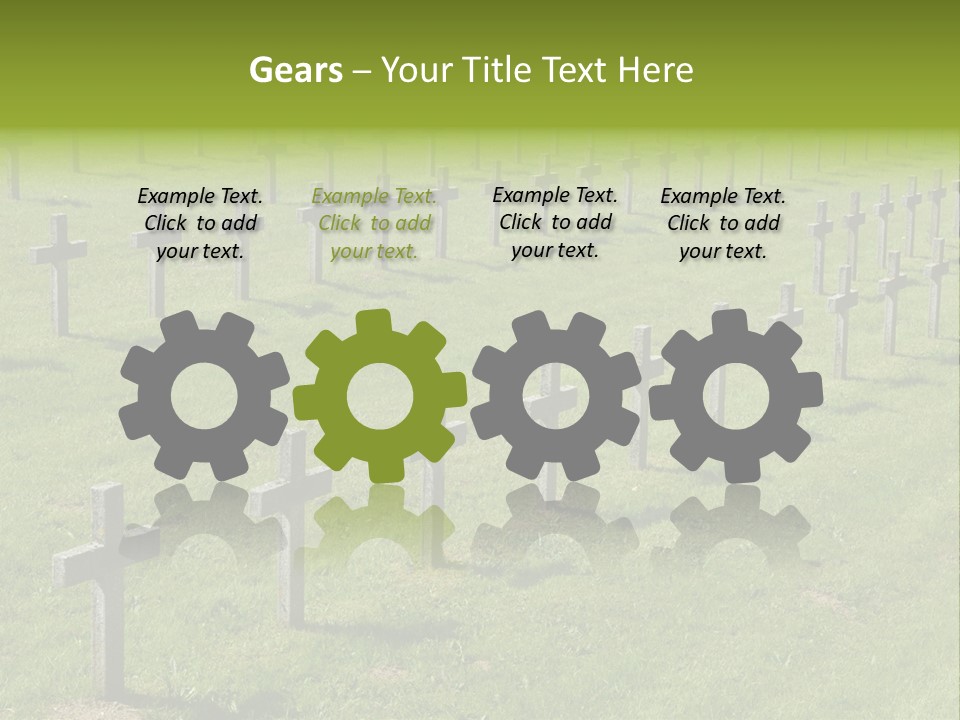 Dead Hairy Tomb PowerPoint Template