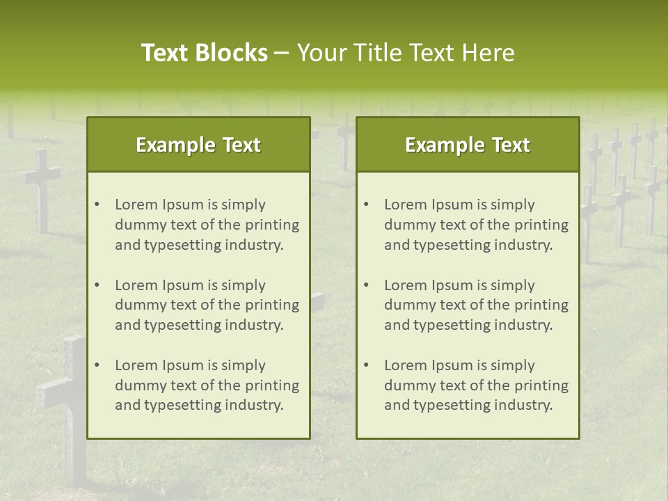 Dead Hairy Tomb PowerPoint Template